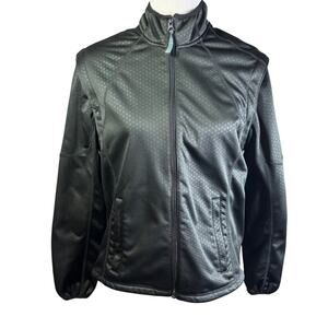 Axial Jacket Womens M Black Cycling Full Zip Long Sleeve Wind Blocker Thermal